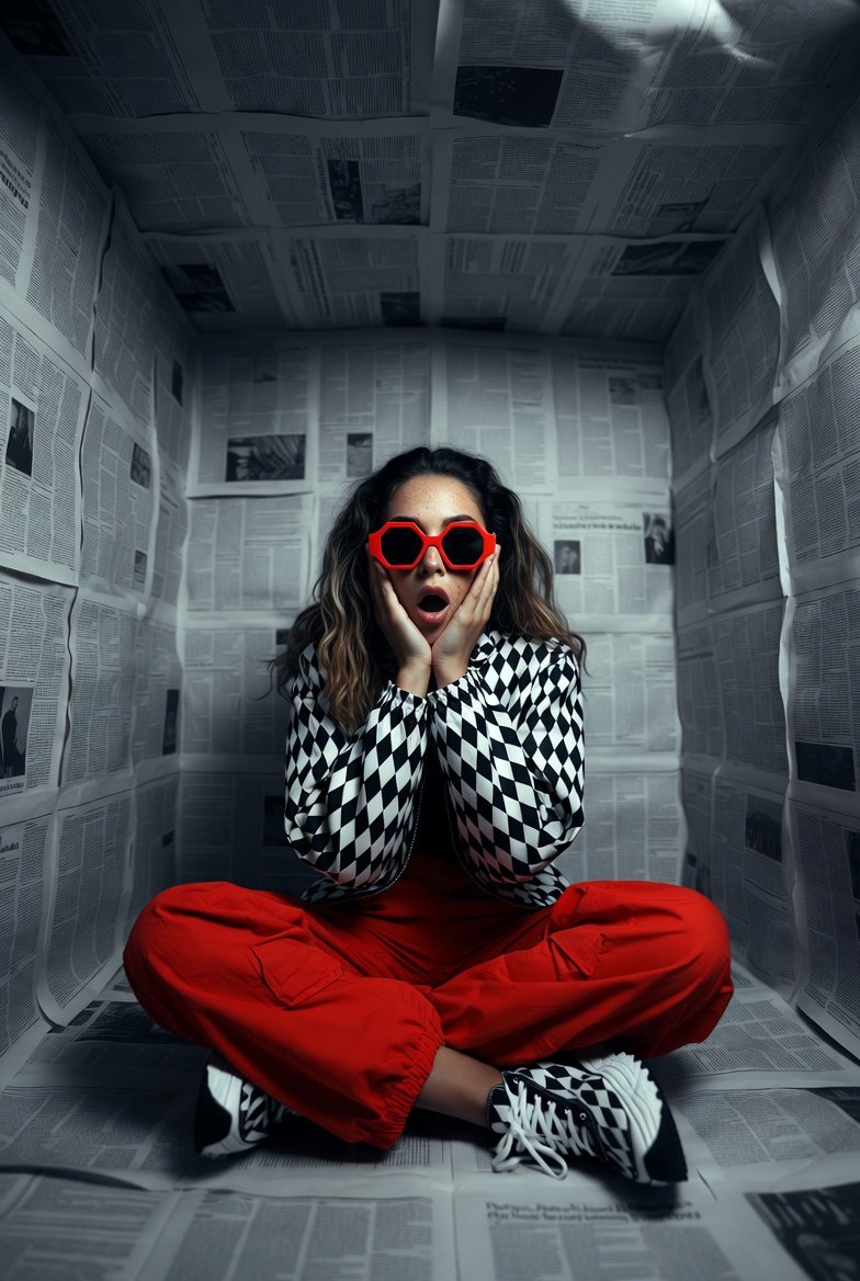 Hyper-realistic Editorial Photo Shot AT Eye Level With A 12mm sample 3