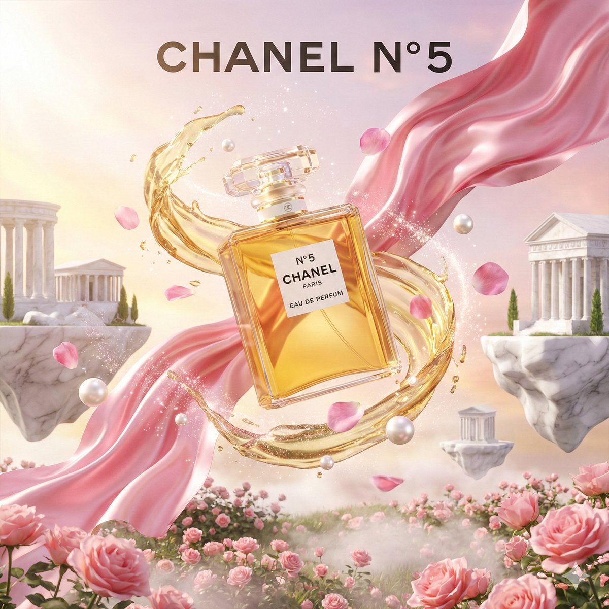 High-end 3D Advertising Poster For Subject. A Realistic Subject IS sample 1