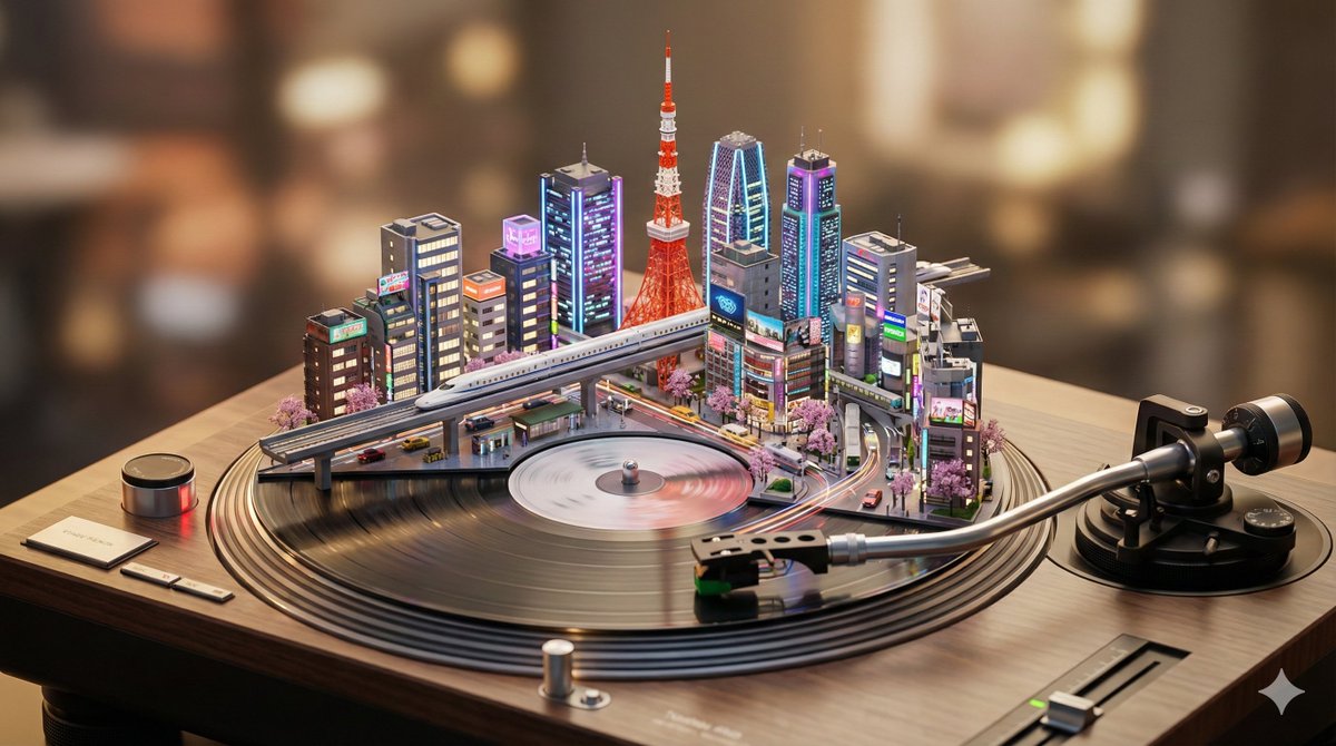 Stylized Miniature 3D Diorama Viewed From A 45-degree Angled Perspective, sample 4