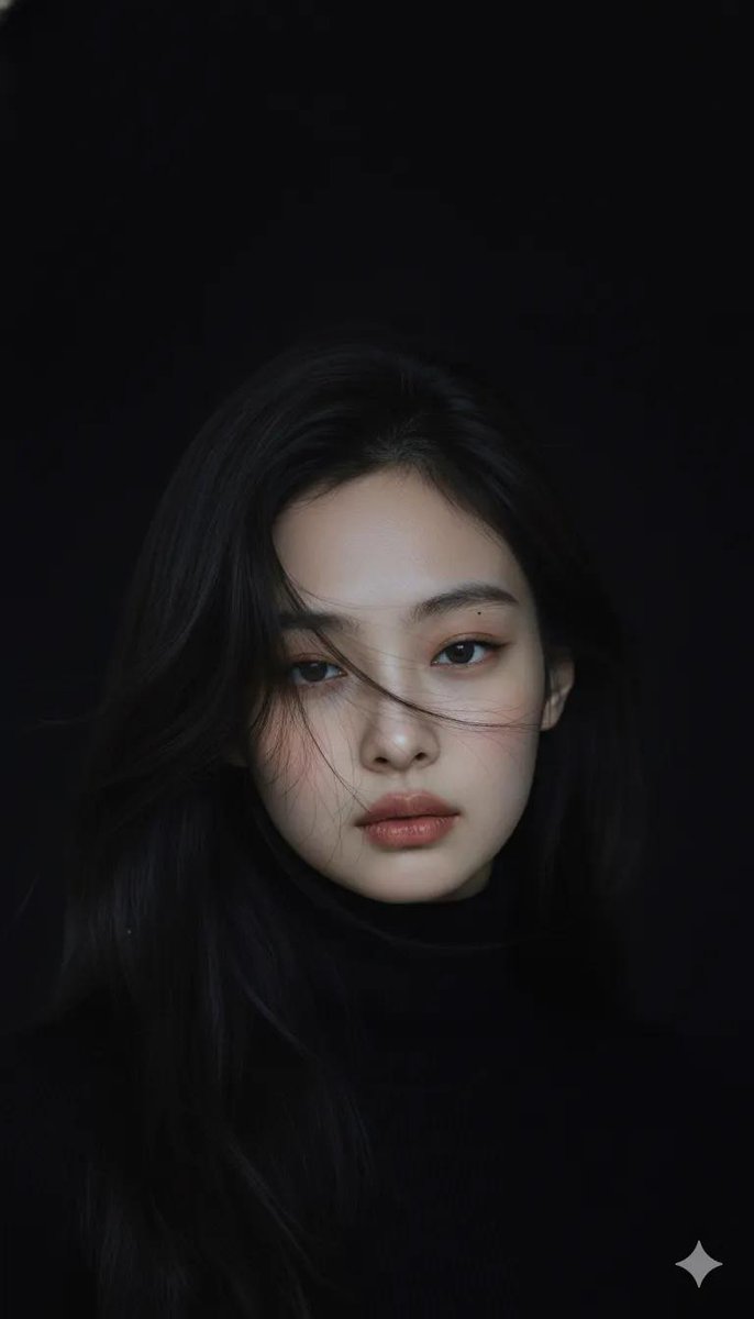 Moody Cinematic Portrait OF A Young Woman With Clear Fair sample 3