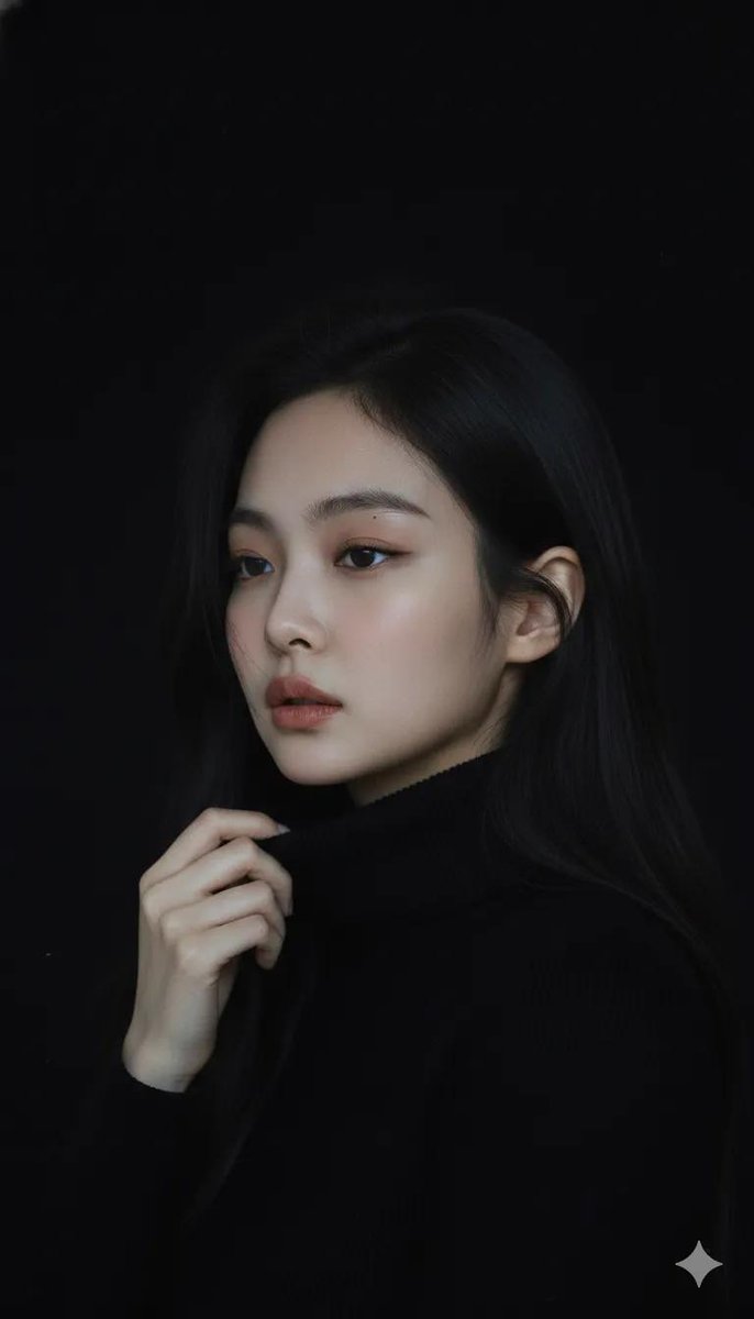 Moody Cinematic Portrait OF A Young Woman With Clear Fair sample 4