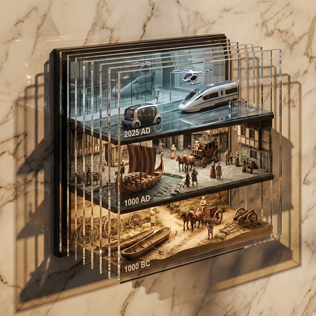 Cinematic, Hyper-realistic. A Stacked Depth Composition OF Ultra-detailed 16k 3d-scanned sample 2