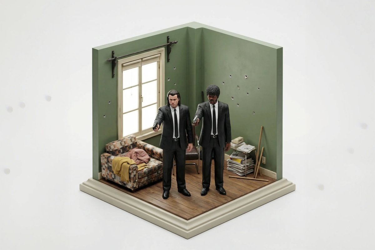 Illustration & 3D Prompt Template sample 4