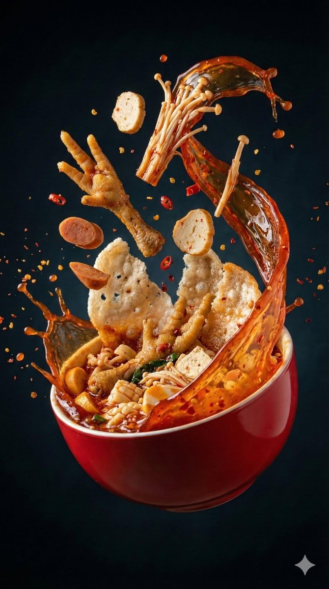 Use Uploaded Photo AS Absolute Main Reference. Preserve Seblak Kuah sample 2