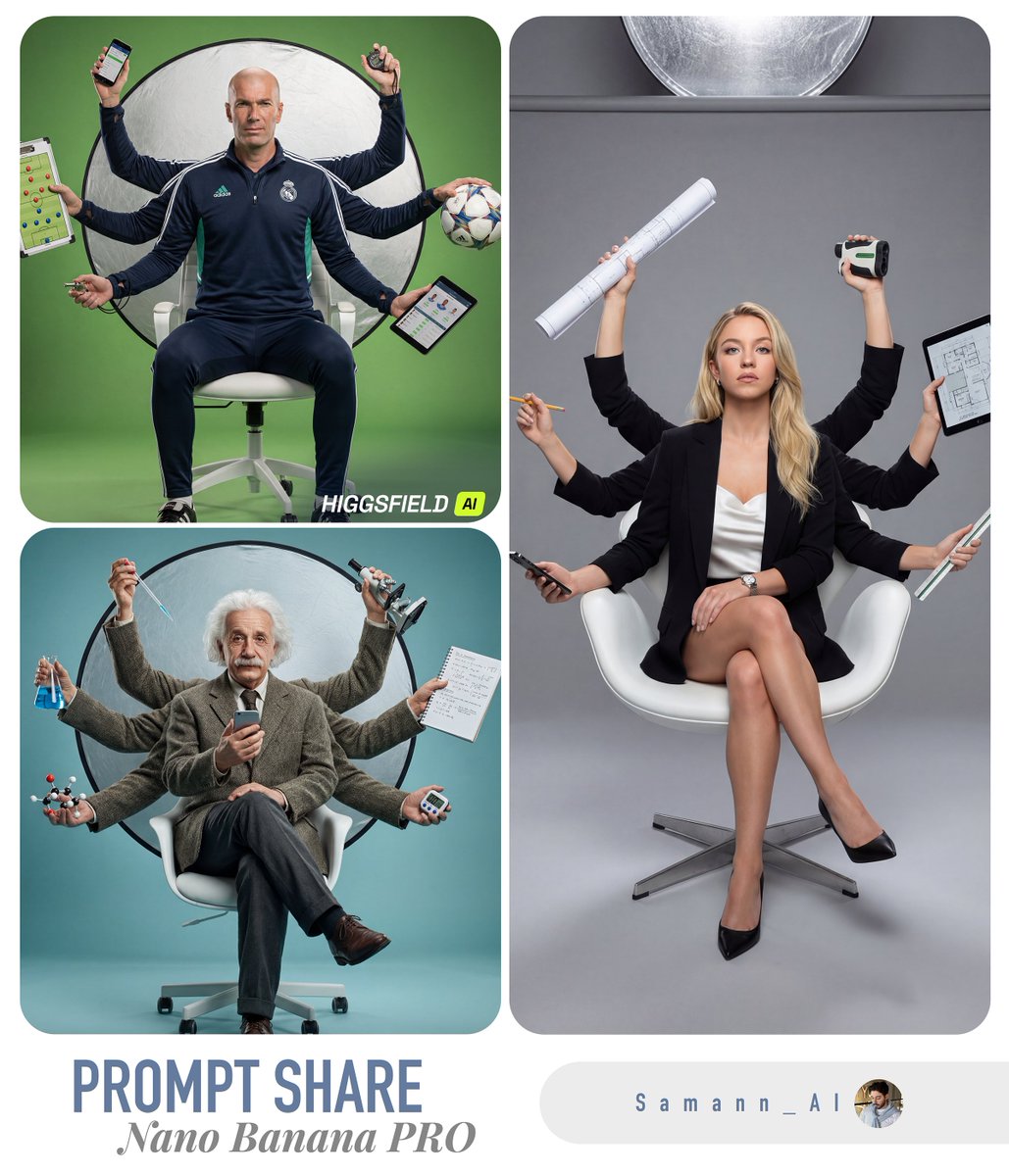 Hyper-real, Studio Portrait Using Subject AS The Exact Identity Reference sample 1