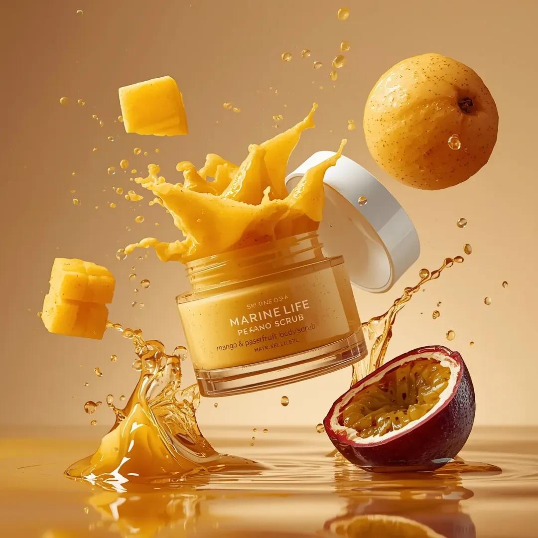 Hyperrealistic Premium Product Photography Scene OF A Transparent Cosmetic Jar sample 4