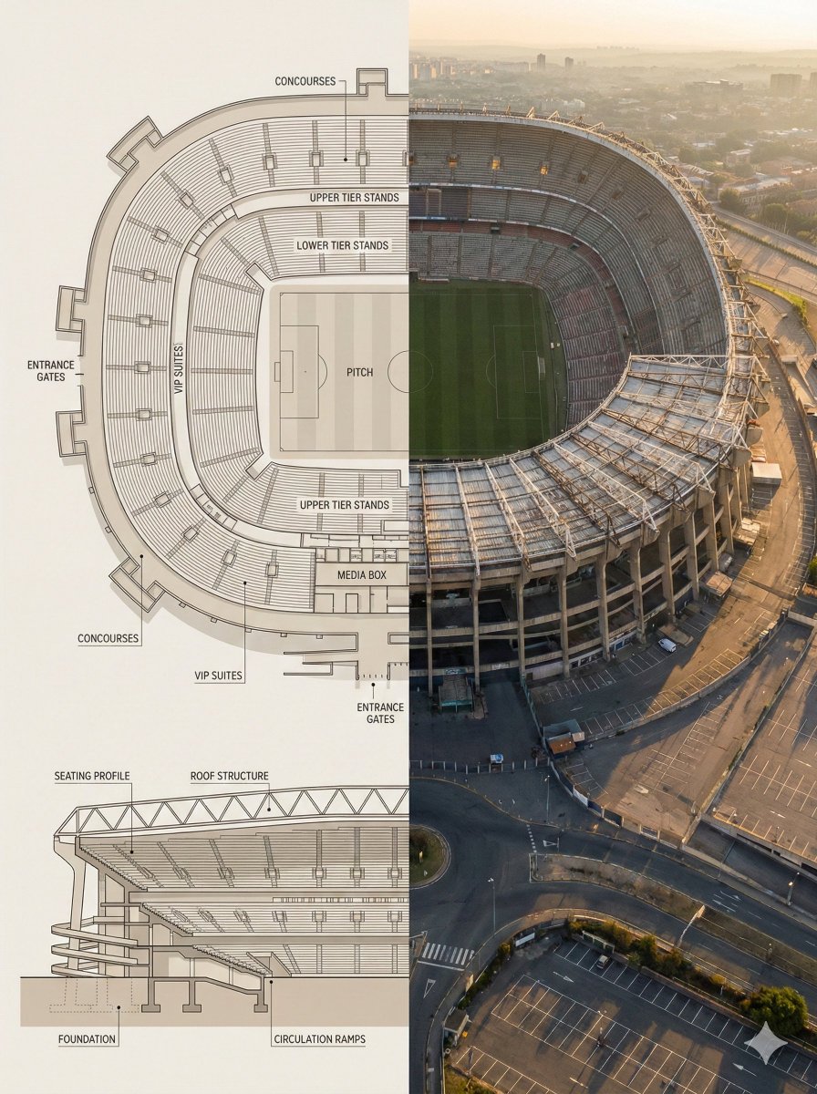 Split Composition Image, Left And Right Halves Clearly Divided IN sample 1
