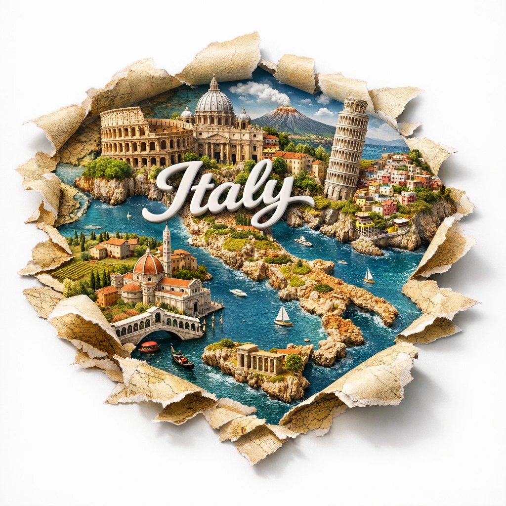 4:5 Poster With A Miniature 3D Model OF New York sample 1