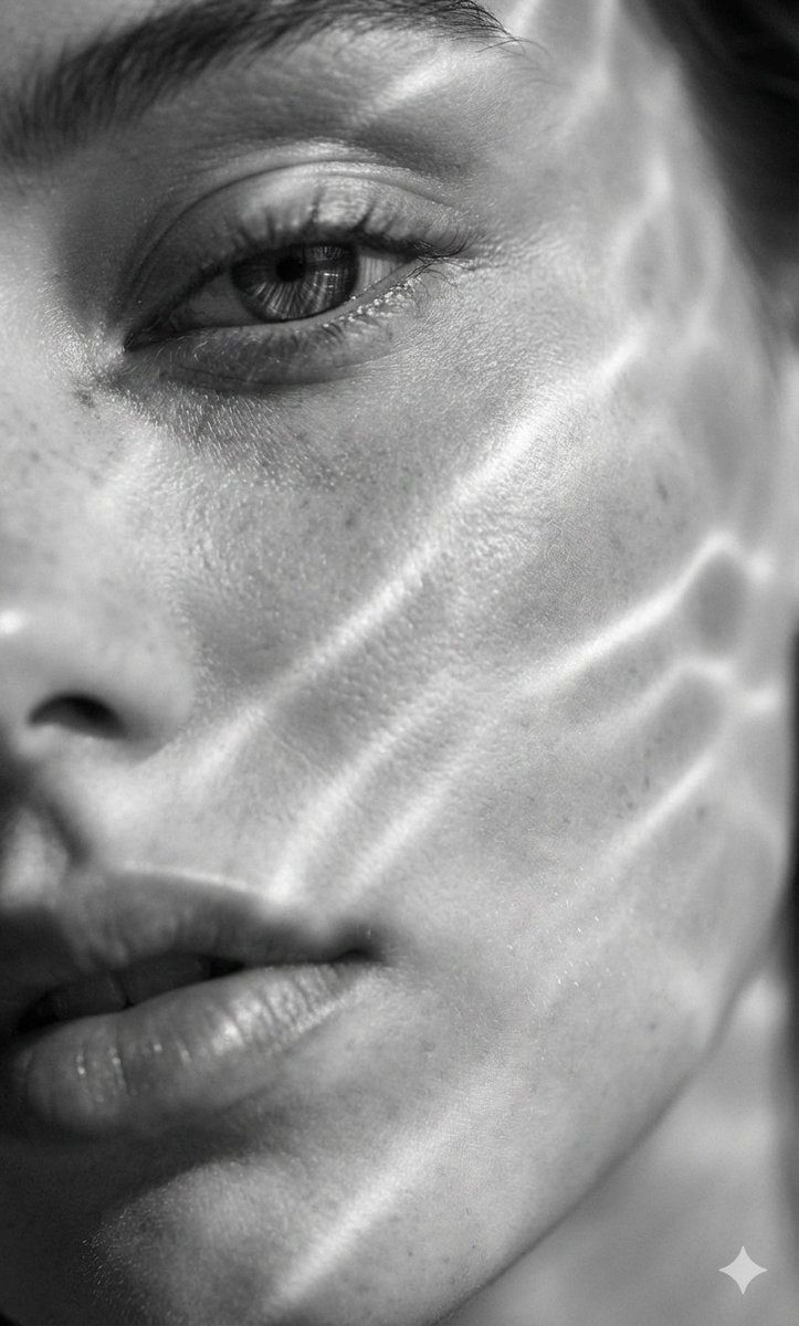 Hyperrealistic 8K Black And White Extreme Close-up Portrait OF A sample 2