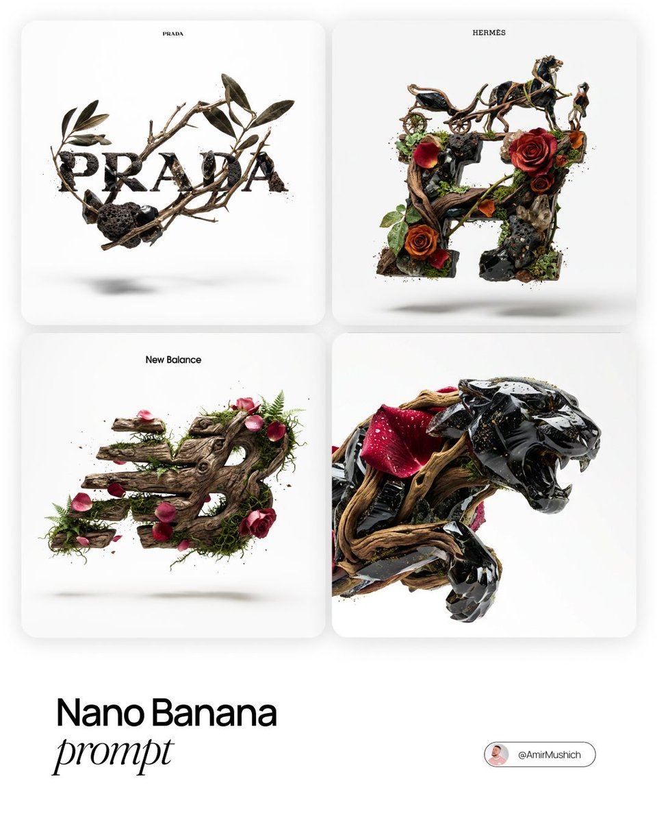 Illustration & 3D Prompt Template sample 1