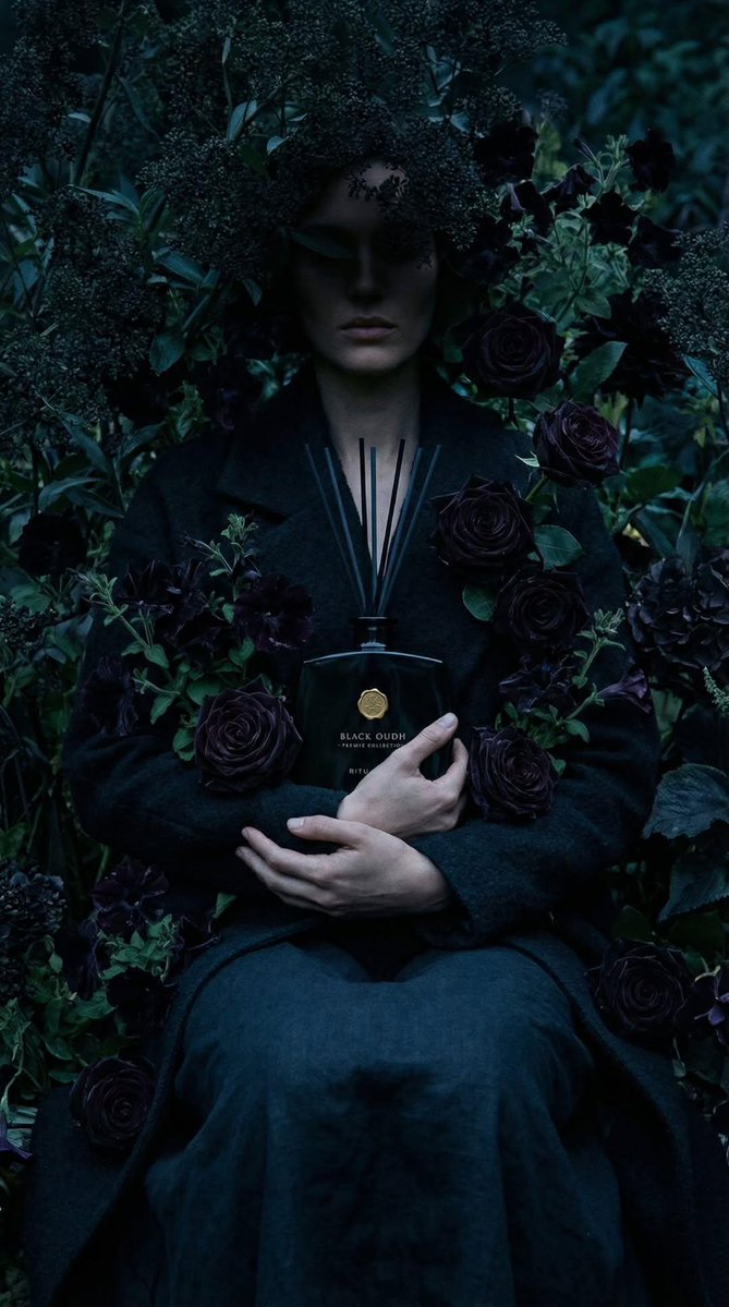 Ultra-realistic Luxury Product Photography OF A Black Glass Reed Diffuser sample 3