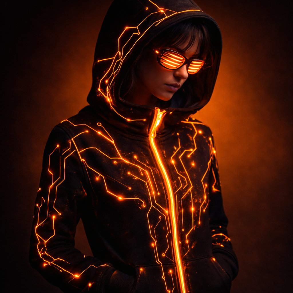 Ultra-realistic Cinematic Studio Portrait Using Provided Person Only. Subject Wears sample 2