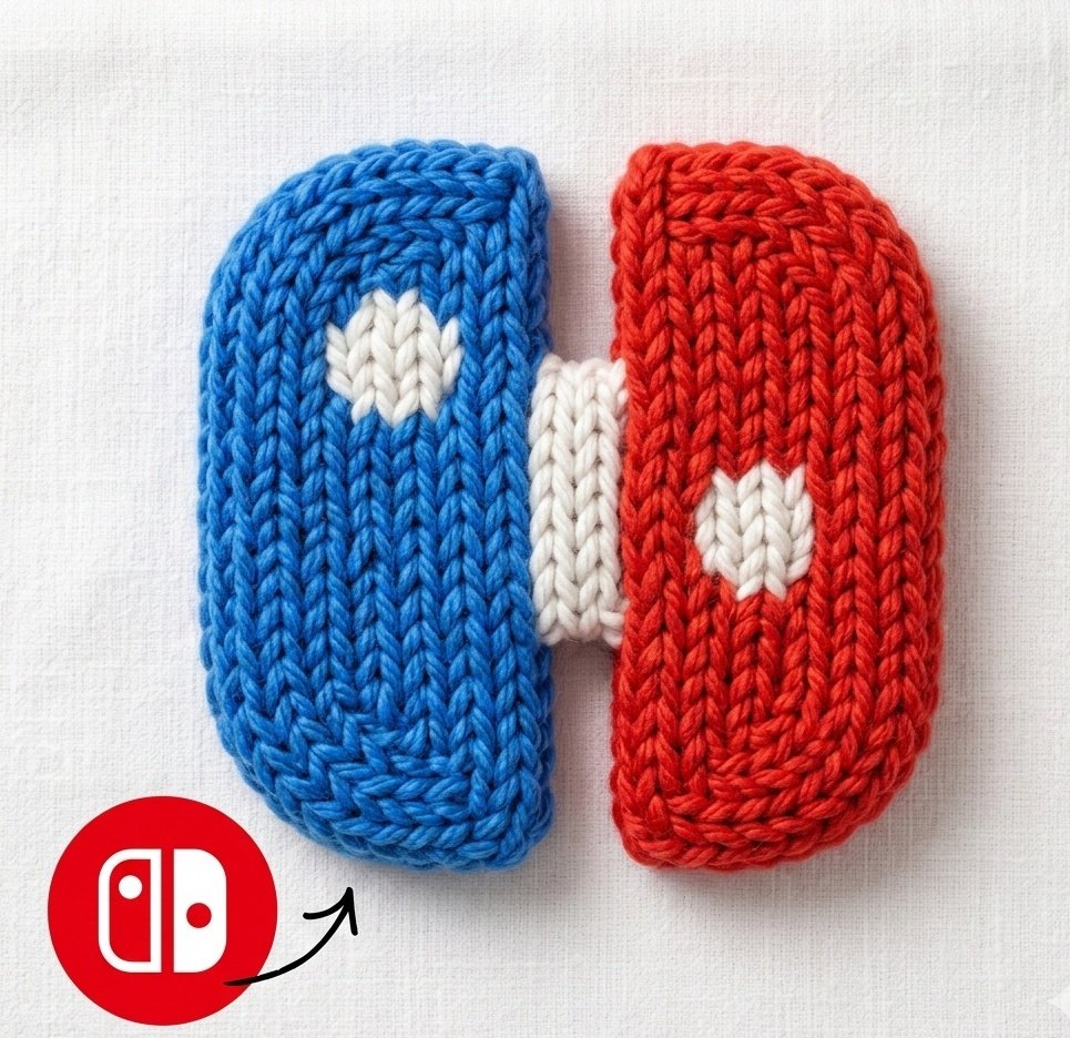 Instagram Logo Made From Thick Knitted Wool Yarn, Handcrafted Textile sample 2