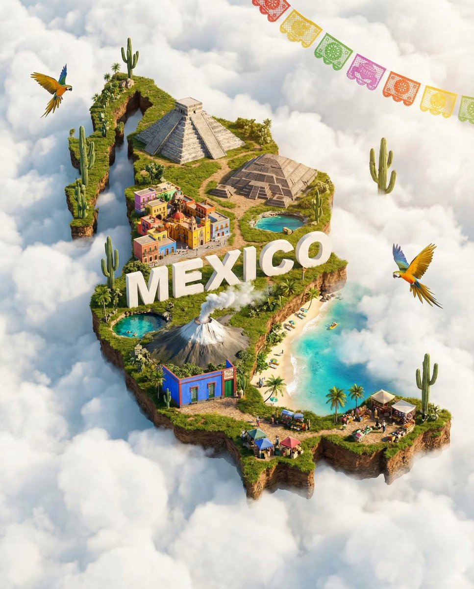 Ultra-hd, Hyper-realistic Digital Poster OF A Floating Miniature Island Shaped sample 3