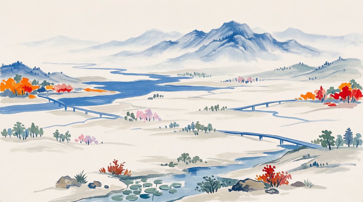 使用以 #f6f4f0 为主背景，#2d6dc3 为主蓝色，同时也包含一 sample 1