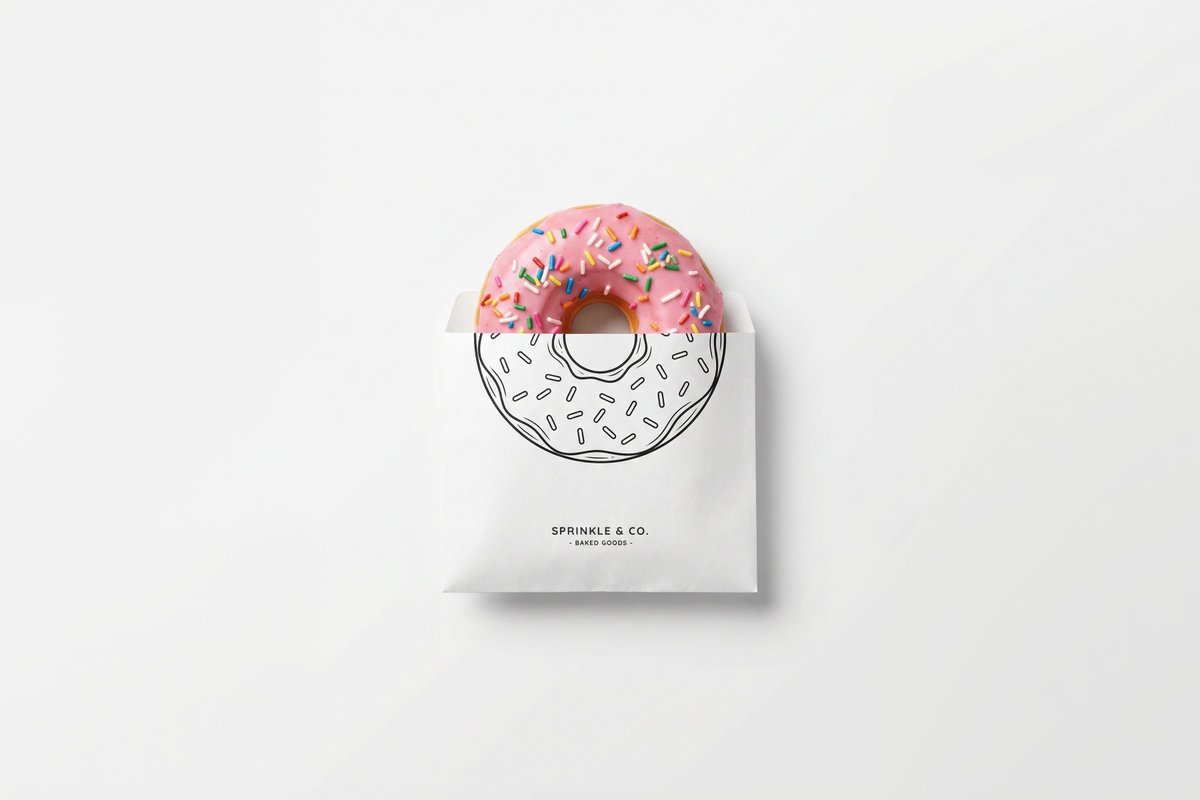 Minimal Studio Shot ON Pure White Background, Real Subject Emerging sample 2