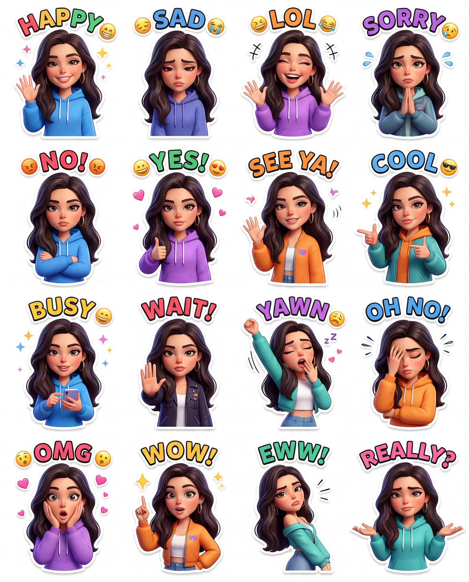 Illustration & 3D Prompt Template sample 2