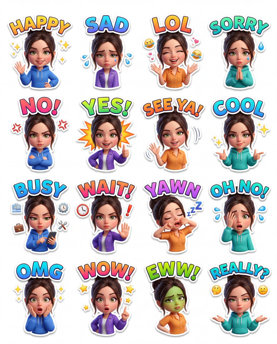 Illustration & 3D Prompt Template sample 4