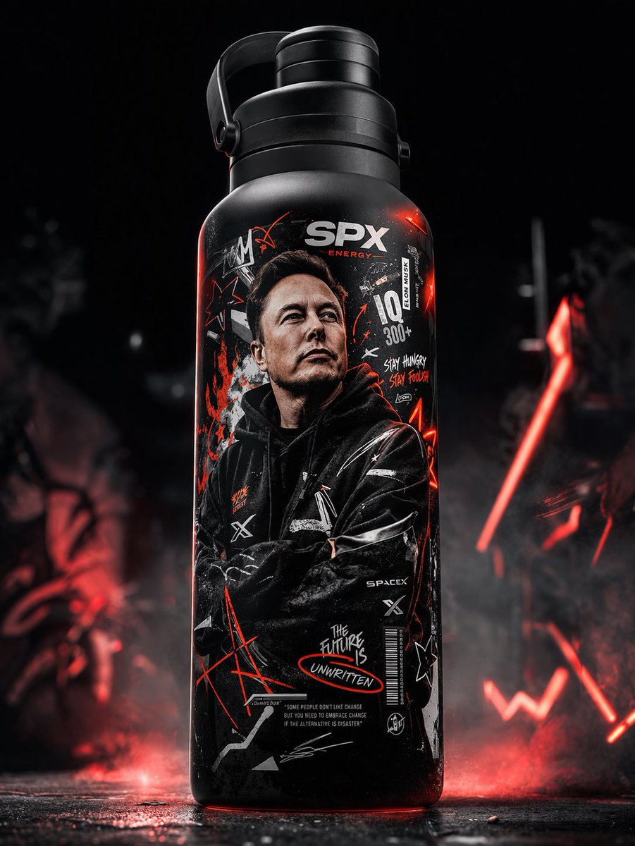 Ultra-realistic 8K Hype-brand Product Shot OF A Collectible Thermal Bottle sample 2