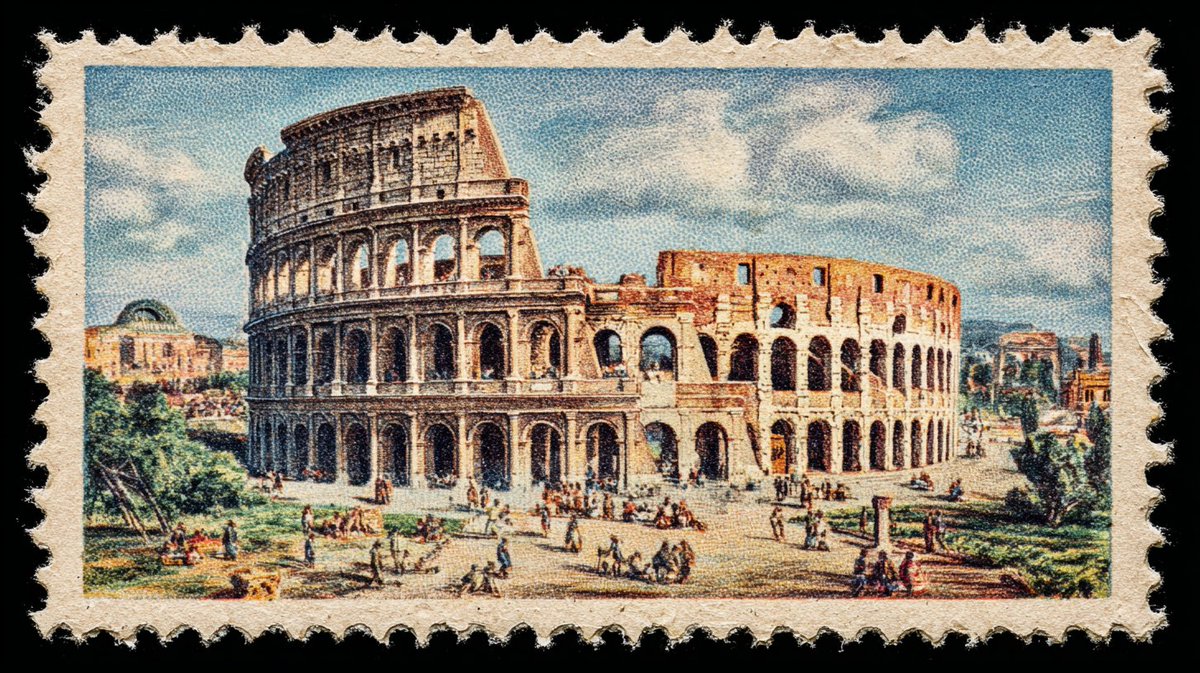 Vintage Postage Stamp Depicting Subject. sample 3