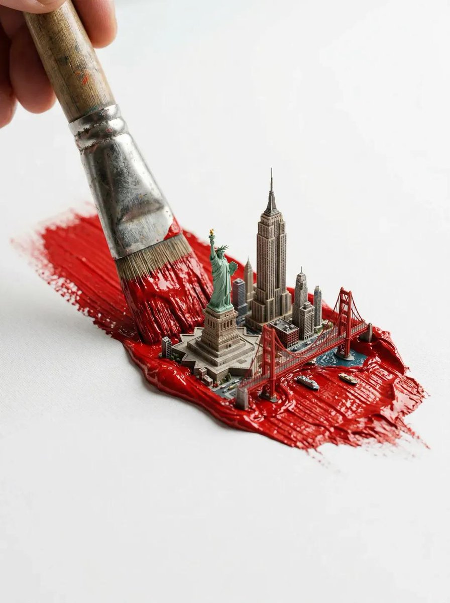 Hyper-realistic Macro Shot OF A Paintbrush Creating A Thick Textured sample 2