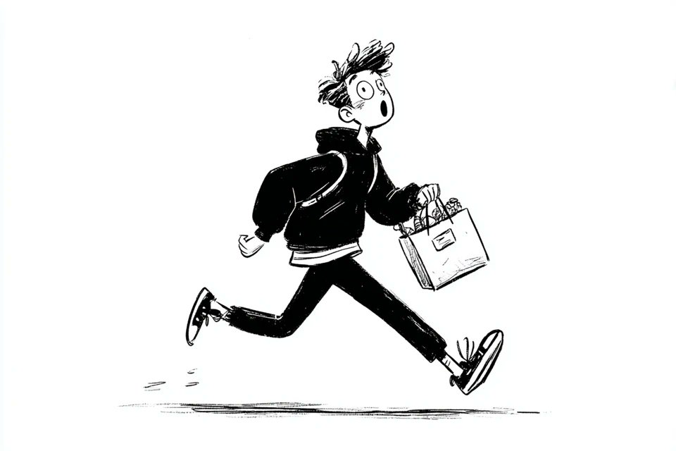 Simple Black-and-white Illustration OF A Subject IN Subject, Subject, With sample 2