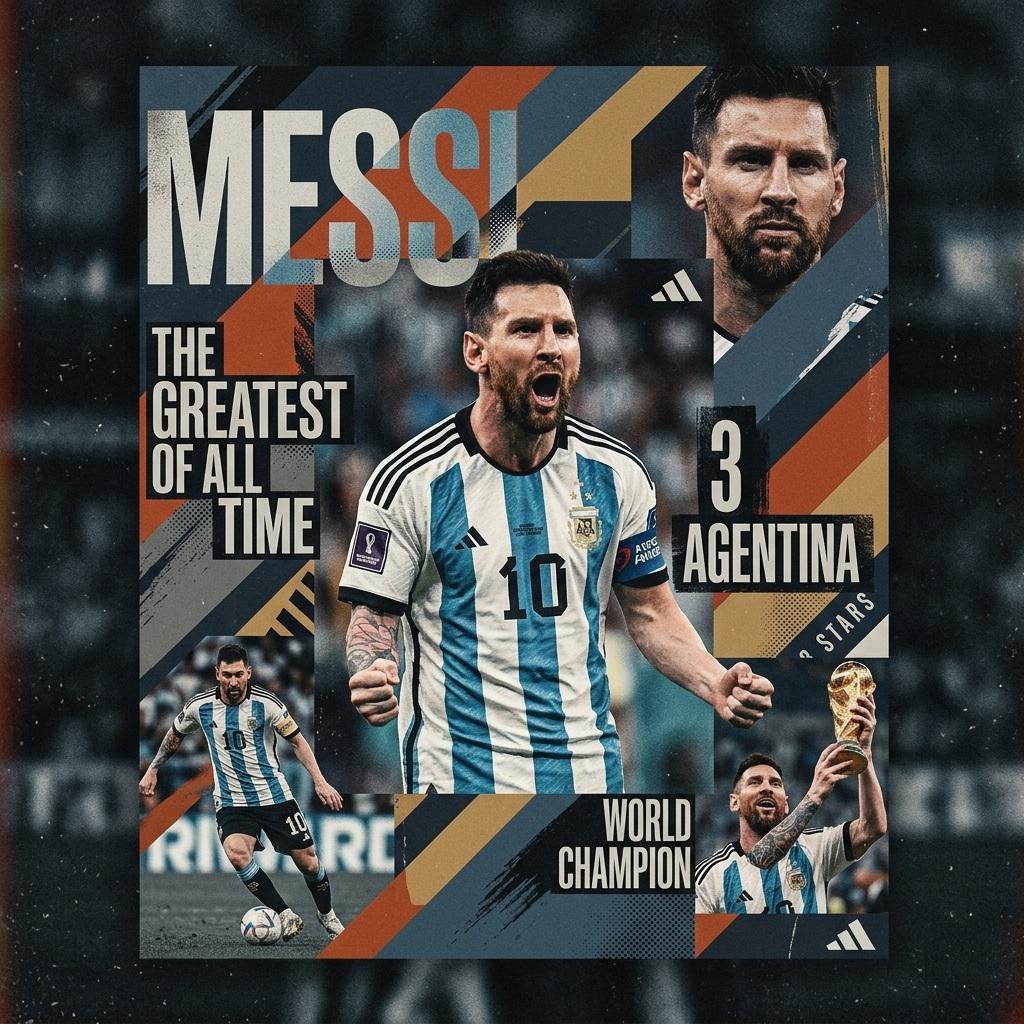 Digital Modern Maximalism Style Sports Collage OF Subject Subject Visuals sample 4