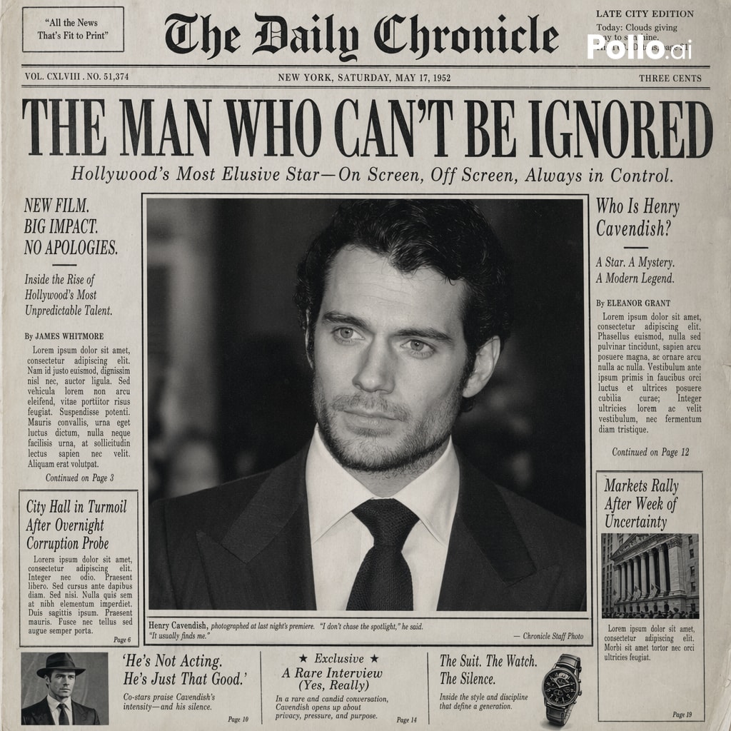 The Most Realistic Front Page Design OF A Vintage Newspaper sample 4