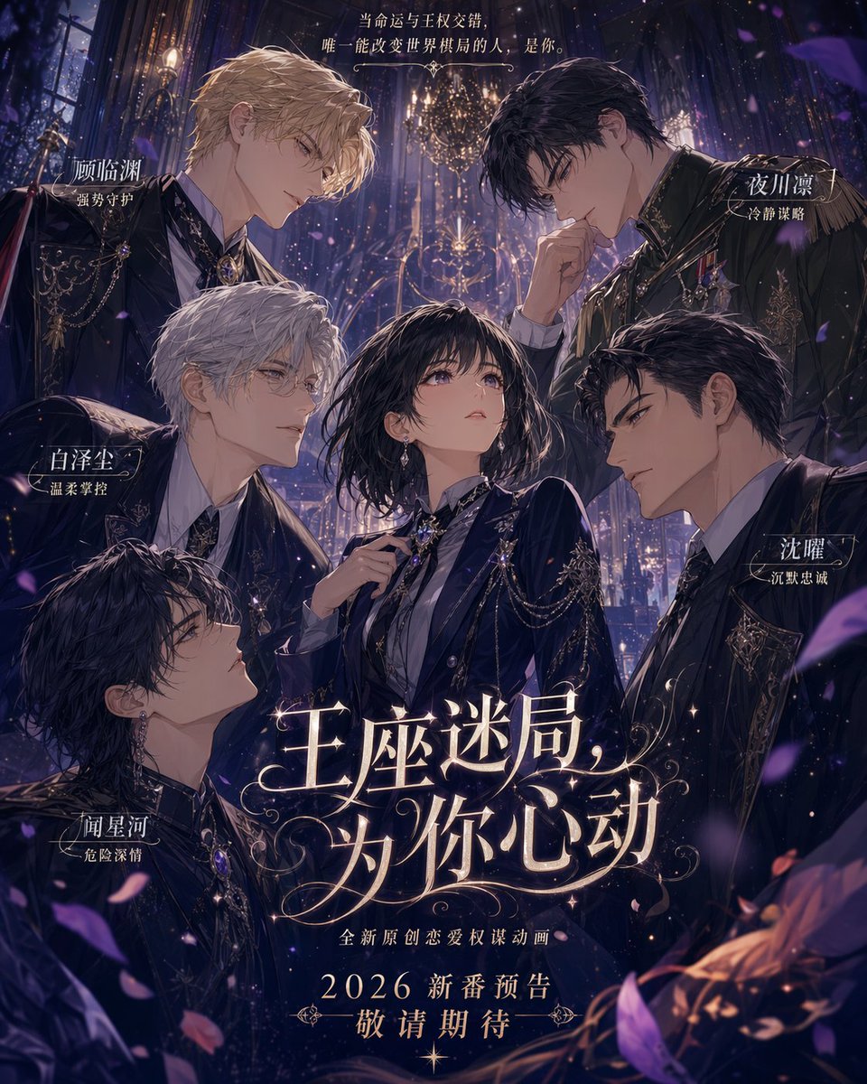 请创作一张【主题为：】的主题风格的二次元宣传图 sample 1