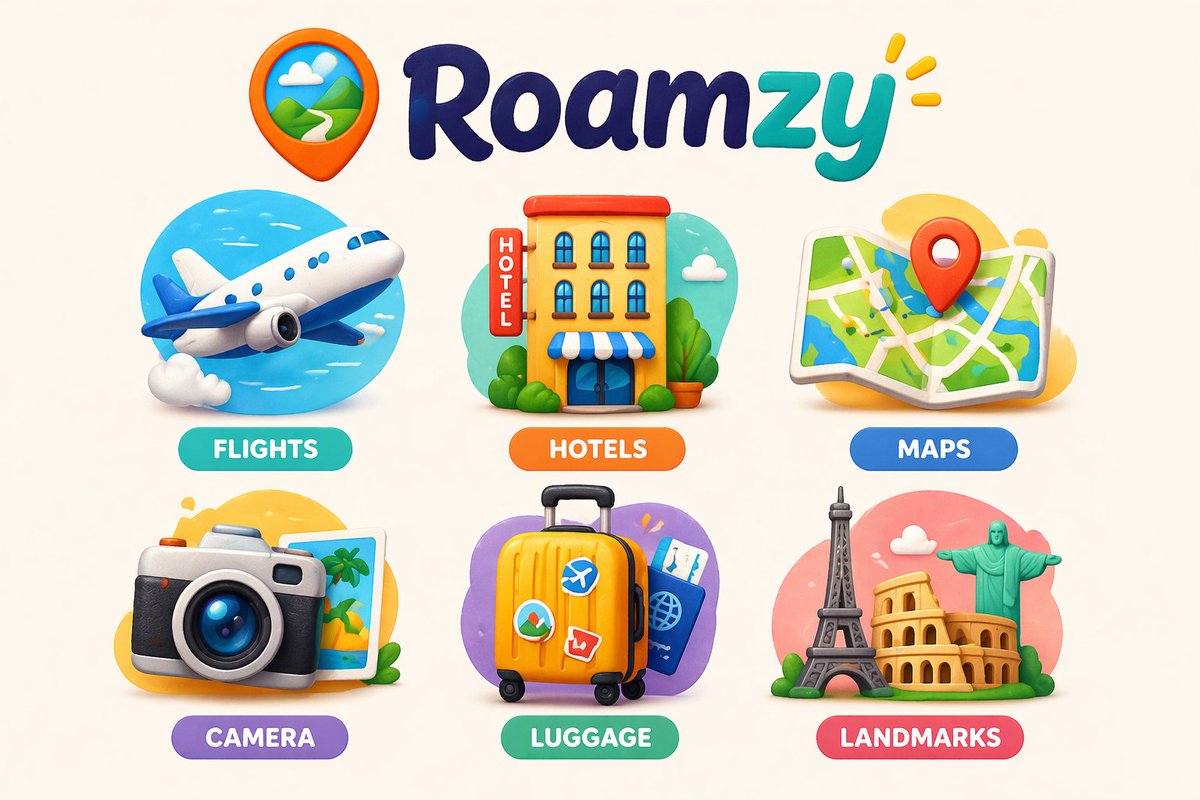 Cohesive Collection OF Playful Icons For Subject, A Subject Brand. sample 3