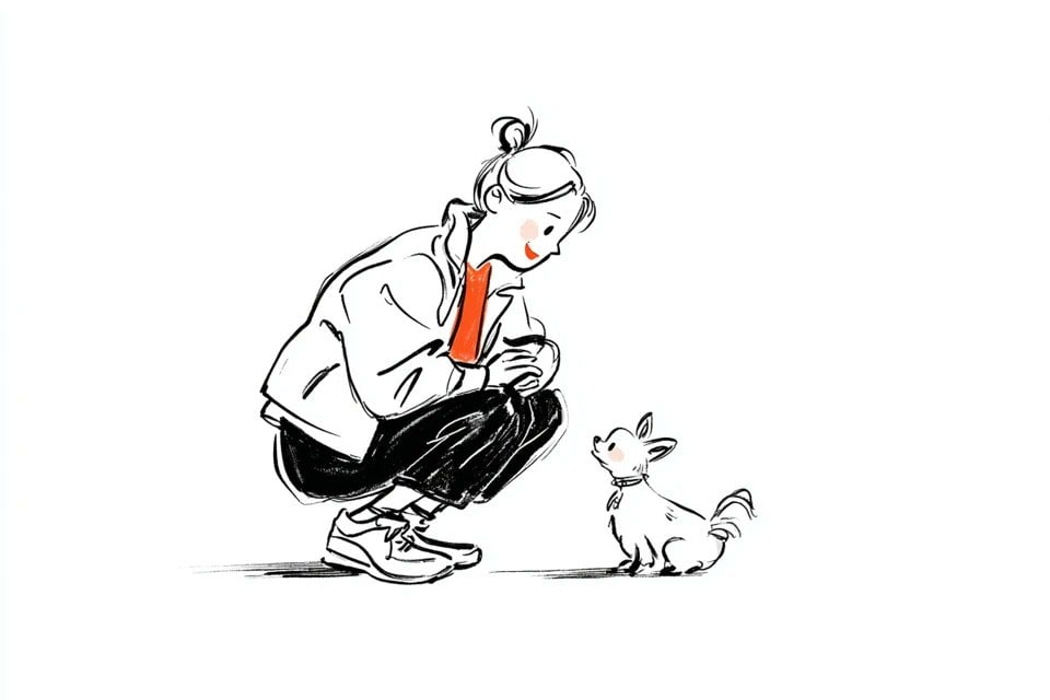 A simple illustration of a subject in outfit, doing action, with a facial expression expression,... thumbnail 2