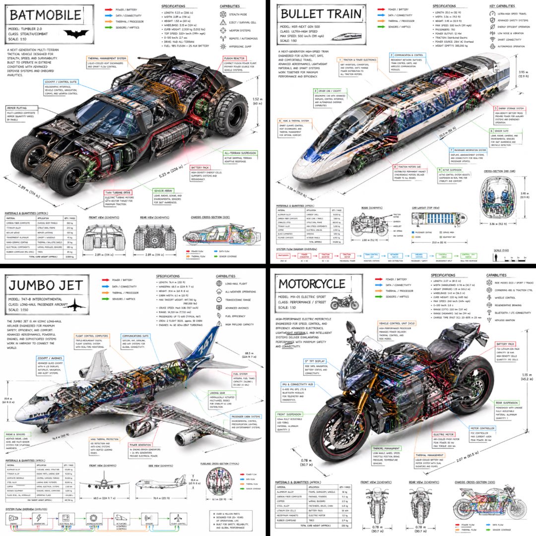 Technical Infographic OF Subject With A 45-degree Isometric 3D Perspective sample 1