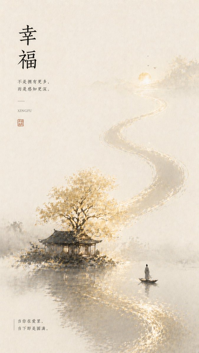 你是一个高端东方情绪视觉生成系统 sample 1