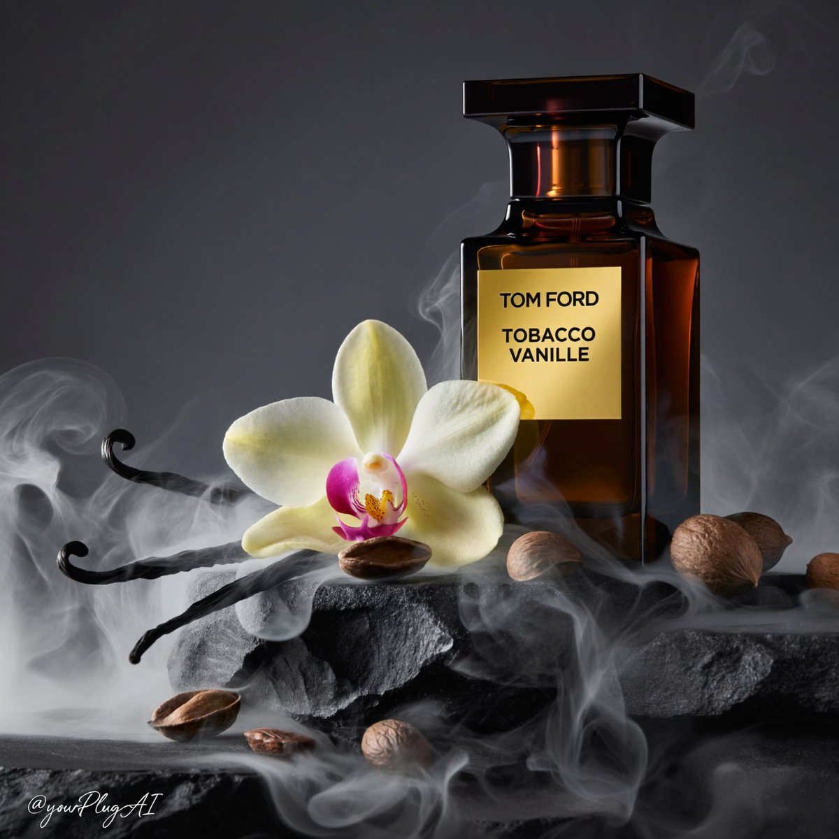 Hyper-realistic Cinematic Luxury Perfume Product Photograph Featuring Subject Positioned IN sample 2