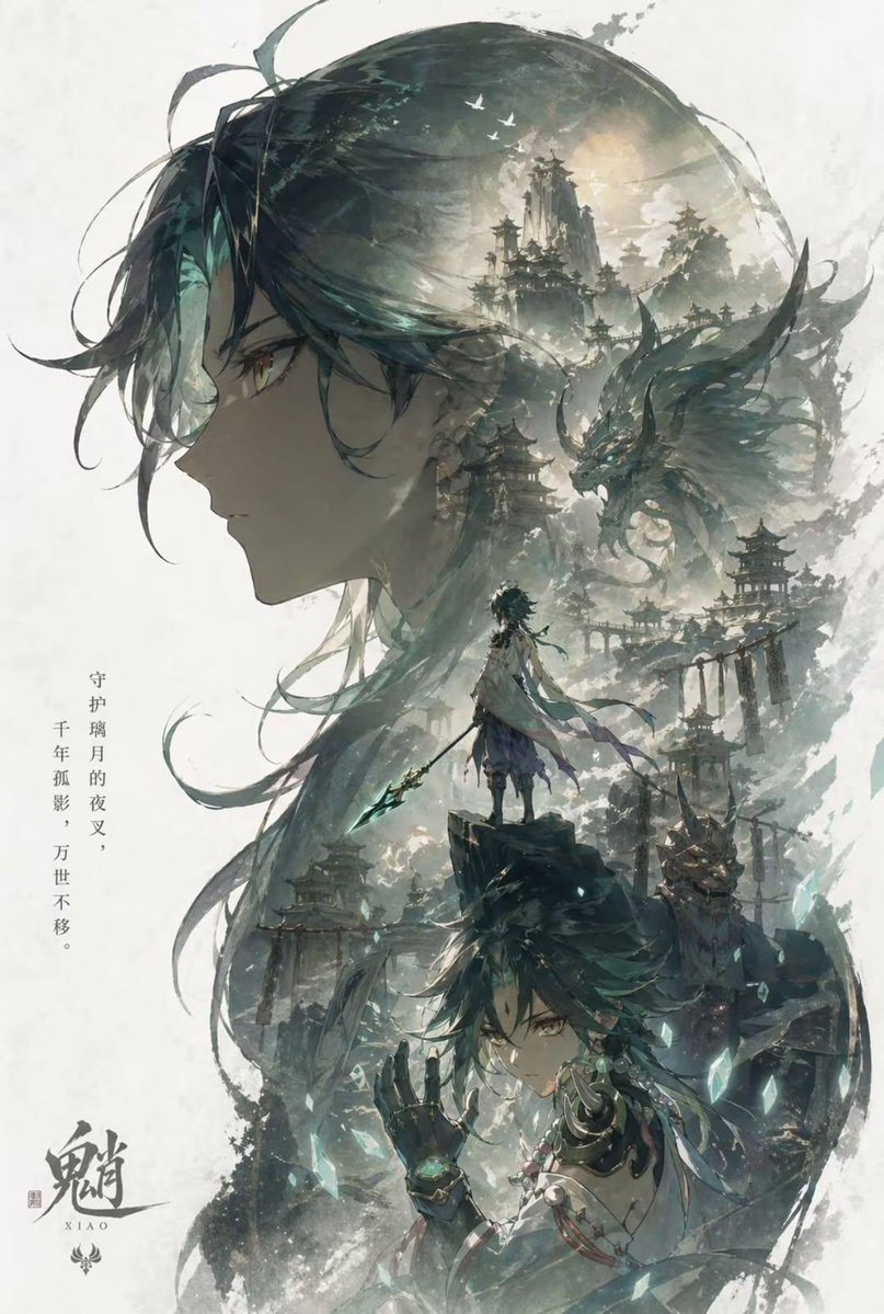 Character Promotional Poster For Subject, Using A Unified Vertical (portrait) sample 1